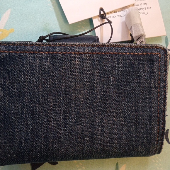 Coach Denim Wallet - Picture 2 of 3